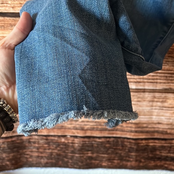 - Isabel maternity straight crop raw hem jean - Picture 7 of 8